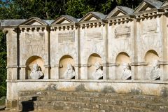Stowe Landscape Gardens, The Temple of British Worthies