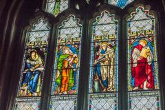 The east window by Edward Burne-Jones and william Morris