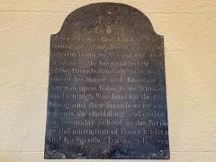 John Hughes tablet, 1796