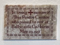 Alice Causton, d. 1917