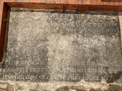 Robert Purler (d 1683) and Jane Purler (d 1671)