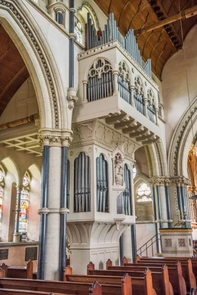 The exquisite organ case