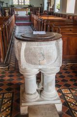 The Norman font, c. 1200