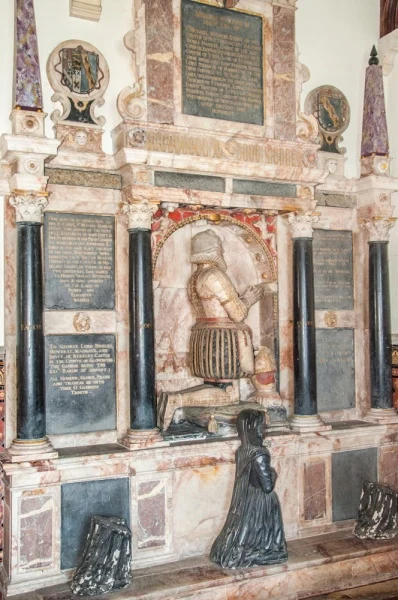 Memorial of Sir Michael Stanhope, d. 1621 