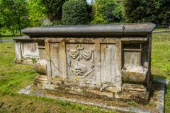 The Gainsborough family tomb in All Saints churchyard