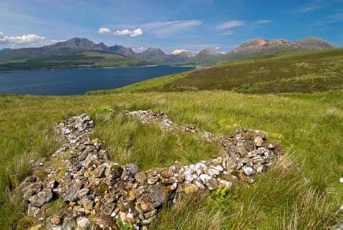 Looking across Loch Slapin