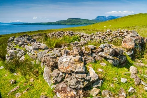 Ruins of a crofter's cottage at Suisnish