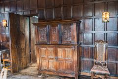 The oak-panelled Little Chamber