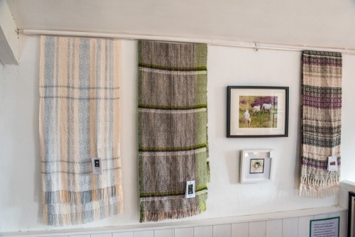 Samples of Swaledale Woollens
