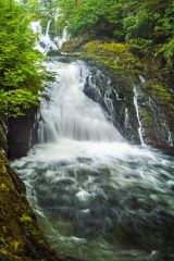 One of the lower falls