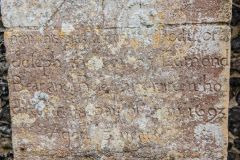 Swanton Abbott, St Michael's Church, Inscription to Joseph Bear, d. 1693, age 5