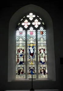 Cavell memorial window, Swardeston church (c) Evelyn Simak