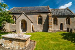 The south facade from the churchyard
