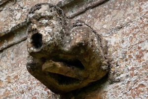 Grotesque carving, south porch