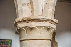 A 12th-century nave capital