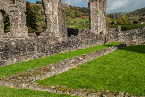 The abbey cloister