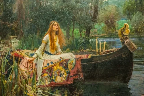 The Lady of Shalott, by JW Waterhouse, 1888