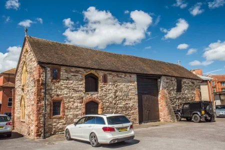 The medieval Priory Barn