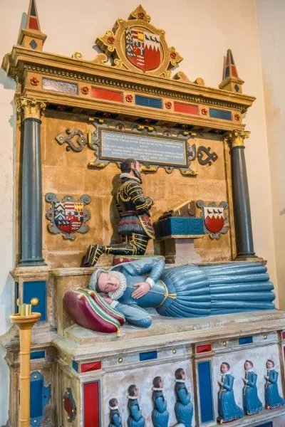 Margaret Mercer memorial, 1610