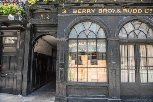 Berry Brothers & Rudd shop front