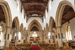 The nave, looking east
