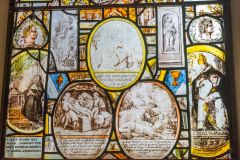 17th-century stained glass panels