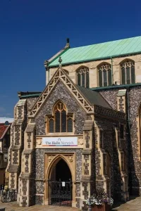 South porch, St Andrew's Hall