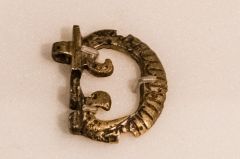 Roman bronze military buckle found at County Hall in Chichester