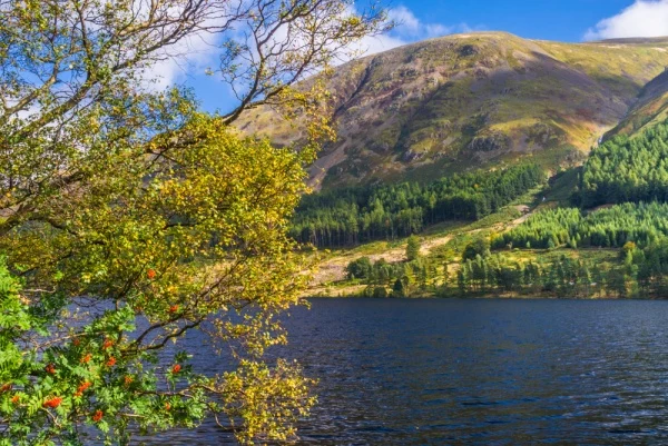 Looking east across Thirlmere