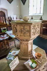 The Victorian octagonal font