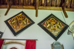 Henniker family funeral hatchments