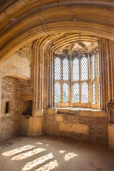 Inside the gatehouse