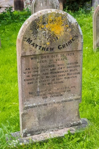 Matthew Grimes gravestone