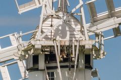 The weatherboarded mill cap