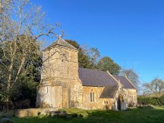 The church from the south-west