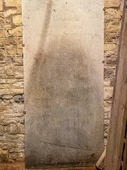 Isaac (1765) and Margaret (d. 1751) Snow memorial