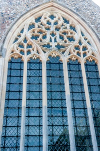 The 14th century east window