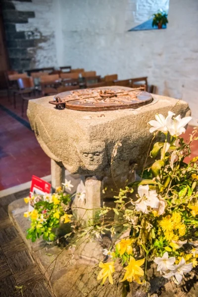 The crude Norman font