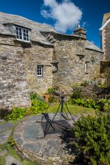 The well in the rear garden