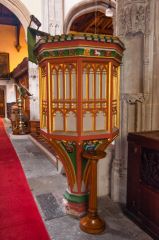 The ornate wineglass pulpit