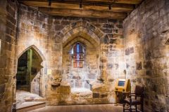 Ground floor chamber in the gatehouse