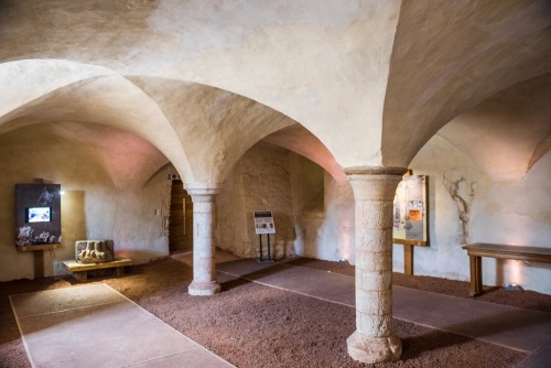 The medieval undercroft