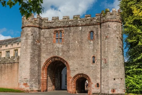 The medieval gatehouse