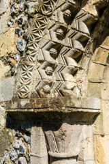 Norman carving, south door