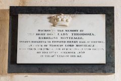 Baroness Monteagle memorial, 1839