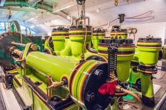 19th-century engines for raising the drawbridge