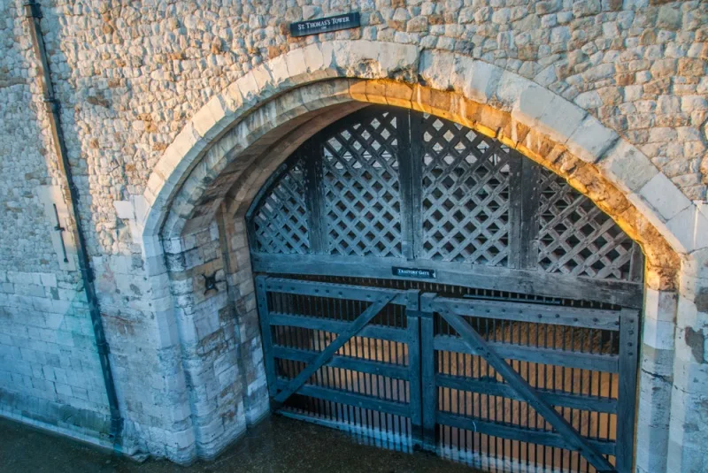 Traitor's Gate, St Thomas Tower