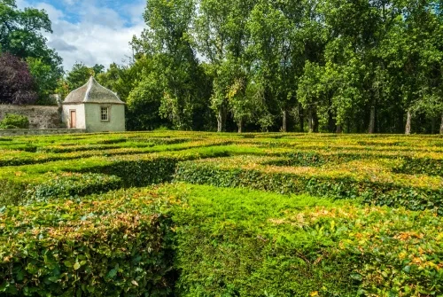 The Traquair maze