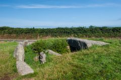 Remains of the burial mound
