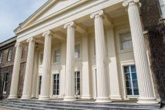 Trelissick house garden frontage